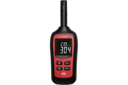 Бесконтактный измеритель влажности и температуры ADA ZHT 100-70 А00516
