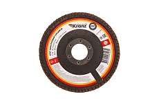 Круг лепестковый торцевой P24, 115x22.2 мм Kranz KR-90-0004