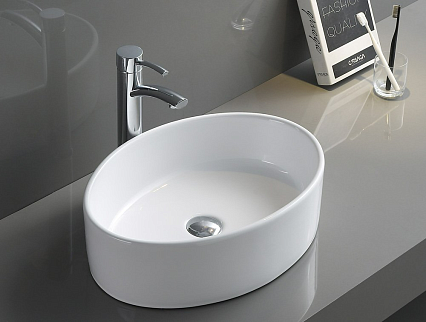 Мебель для ванной BelBagno Kraft 80 см со столешницей, 1 ящик, полка Cemento Grigio