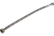 Гибкая подводка для воды ВР 1/2&quot; х ВР 3/8&quot;, длина 400 мм STOUT RG008P0SIGT8FI