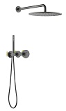 Душевой набор Timo Saona SX-2359/18SM черное золото
