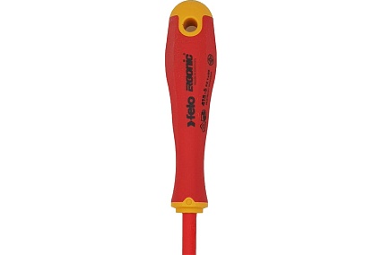 Диэлектрическая отвертка Felo PZ 1х80, E-Slim Ergonic 41519290