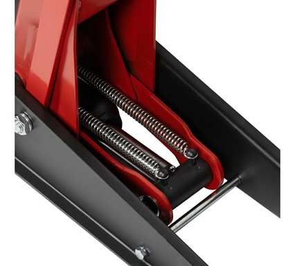 Домкрат подкатной Wiederkraft г/п 3т, 120-460мм WDK-Magnum 3000