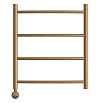 Полотенцесушитель электрический Point PN04156BRE П4 50x60 бронза