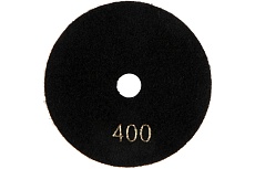 Круг шлифовальный алмазный гибкий для сухой шлифовки (100 мм; №400) Тундра 3594934
