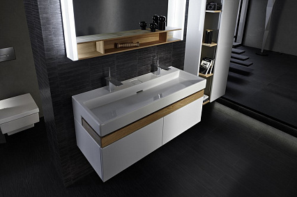 Мебель для ванной Jacob Delafon Terrace 120 см белый бриллиант