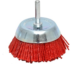 Щетка чашка (75 мм; нейлон) для дрели CUTOP 82-543