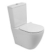 Унитаз-компакт BelBagno Sfera-Tor BB2141CP-TOR/BB2141T безободковый, смыв TORNADO