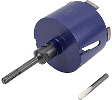 Коронка алмазная по бетону SDS+ 100 мм безударная Strong СТК-06400100