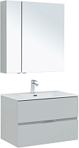 Мебель для ванной Aquanet Алвита New 80 см серый