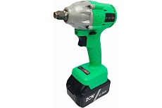 Аккумуляторный ударный бесщеточный гайковерт Zitrek Crusher 20-Li (20В, Li-ion аккумулятор 2х4Ач, ЗУ, кейс) 063-4077