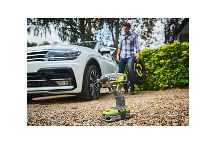Бесщеточный аккумуляторный ударный гайковерт Ryobi ONE+ R18iW7-0 5133004220