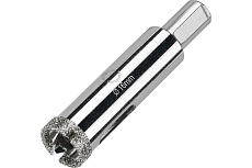 Коронка алмазная по керамограниту и керамике с центрирующим сверлом 16 мм Diamond Industrial DIDCSC016