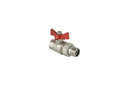 Шаровой кран с полусгоном 1" вн.-нар. Valtec BASE VT.227.N.06