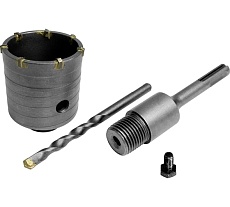 Коронка в сборе по бетону (68 мм; М22) Vertextools 222-0068