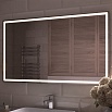 Зеркало Vigo Geometry Comfort 120 см с подсветкой, антипар