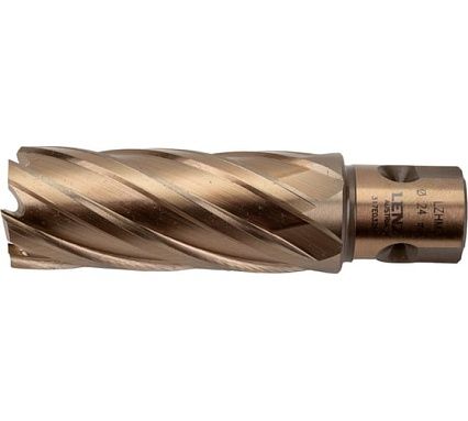 Сверло корончатое (24х55 мм; Weldon 19) LENZ LZHM-024