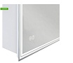 Зеркальный шкаф Art&Max Merano 50x80 см AM-Mer-500-800-1D-R-DS-F с подсветкой, анти-пар