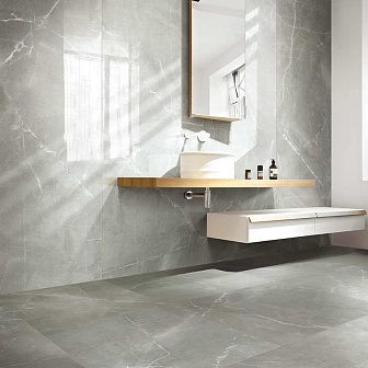 Керамогранит Cerim Timeless Amani Grey Luc Ret 60x60 см, 744872