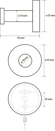 Крючок Bemeta Neo 104106065 сталь