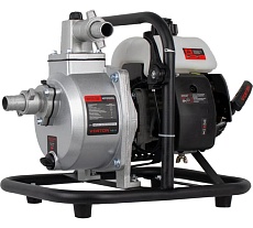 Мотопомпа Verton WP 25/130 2-х тактная, 1,5л.с./43см3, 25мм/1&quot;, 130л/мин, 7,8м3/ч, h8м/25м, d5мм 01.17548.17551