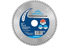 Диск пильный по цветным металлам и пластику 230x30 мм, 80Z Vertextools АЛ-230-80-30