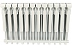Алюминиевый радиатор Rommer Plus 500 12 секций RAL9016 89567