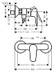 Смеситель для душа Hansgrohe Talis E 71760000