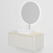 Мебель для ванной Black&White Universe U916.1000 100 см, бежевый