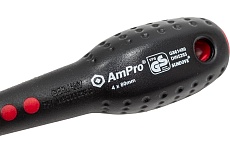Шлицевая отвертка AmPro 4x80 мм T32001