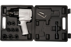 Пневматический гайковерт Rossvik 1/2&quot;, 720 Hм, с набором головок RT-5270K