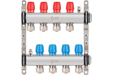 Коллекторная группа AV Engineering AVE135, 4 выхода AVE13500104