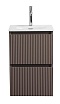 Тумба с раковиной BelBagno Uno-Mini 40 см Бежевый матовый