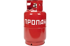 Баллон пропан 12 л бытовой с вентилем ВБК НЗГА с предохранительным клапаном Спец СВ-БАЛ12ВБКН