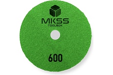 Алмазный гибкий шлифовальный круг MKSS Toolbox MK2606 АГШК Ø100 Р600 для сухой лощения MKSS MK26060600