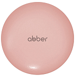 Накладка на донный клапан Abber AC0014MP керамика, матовый розовый