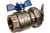 Распределительный коллектор из латуни с расходомерами 7 вых. STOUT SMB 0473 000007