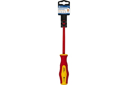 Отвертка диэлектрическая Ultra Grip SL 5,5 х 125 мм CR-V КОБАЛЬТ 646-454