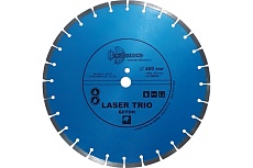 Диск алмазный отрезной Сегментный Laser Trio Бетон (400х25.4 мм) TRIO-DIAMOND 380400