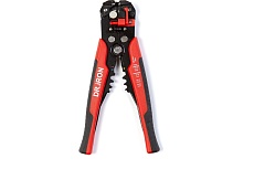 Клещи для снятия изоляции, обжима, резки провода Dr. IRON 200 мм, блистер DR6004