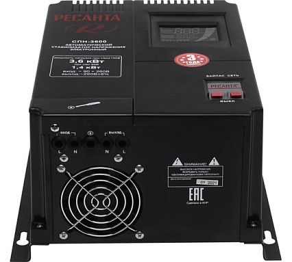 Стабилизатор Ресанта СПН 3600 63/6/25