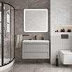 Мебель для ванной Art&Max Platino 90 см светло-серый матовый