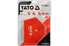 Магнитная струбцина сварочная 111x136x24 мм Yato YT-0867