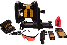 Ротационный лазерный уровень с красным лучом DeWalt DCE079D1R-QW