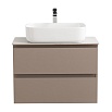 Мебель для ванной BelBagno Kraft 70 см со столешницей, эмаль, Бежевый матовый