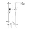 Душевая стойка Timo Tetra-Thermo SX-0169/17 золото матовое