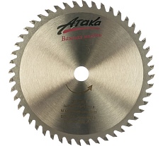 Диск пильный по дереву (160х16 мм; 48T; б/рез тон.) АТАКА 8078510