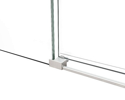 Душевой уголок Vincea Ultima VSS-7UL9010CLGM 90x100 вороненая сталь, прозрачное