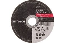 Диск шлифовальный вогнутый по металлу (125х22х6 мм) Inforce 11-01-116