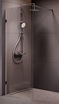 Душевая перегородка Am.Pm X-Joy W94WI-80-F1-MTE 80x195 матовый хром, прозрачное